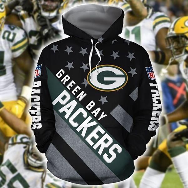 Green Bay Packers Hoodie 3D Zipper Hoodie For Men For Women All Over Printed Hoodie 3D Zipper Hoodie V4663