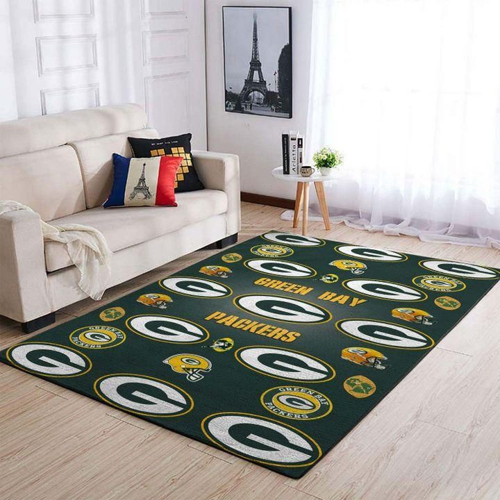 Green Bay Packers Area Rugs Living Room Carpet Sic111203 Christmas Gift Floor Decor