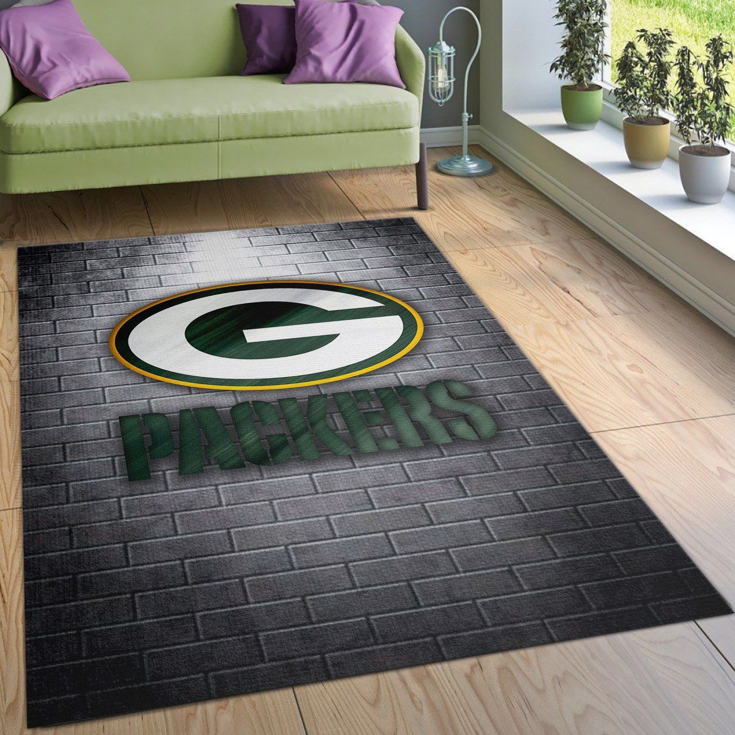 Green Bay Packers Area Rug Living Room Rug Home Us Decor