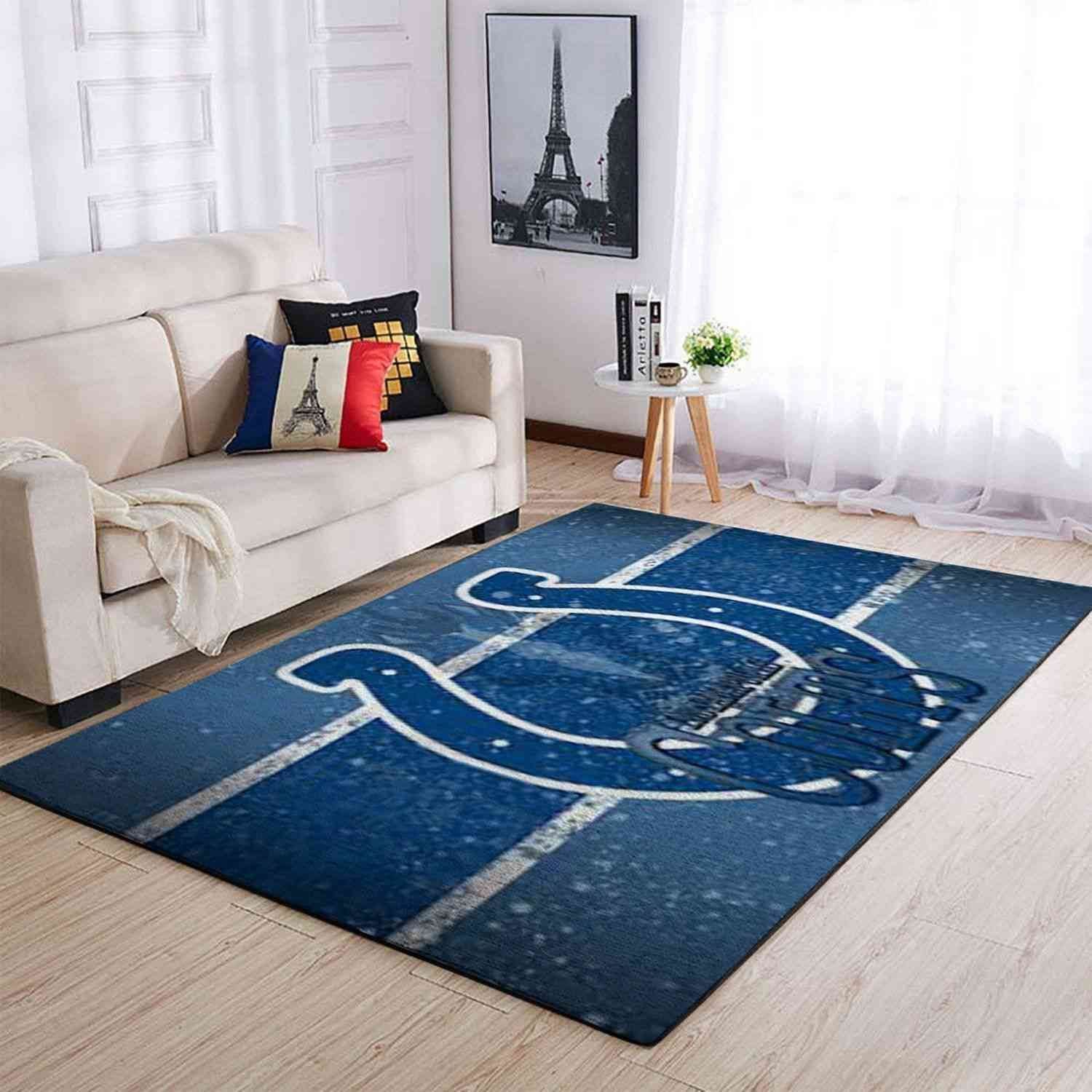 Indianapolis Colts Logo Area Sku 241 Rug