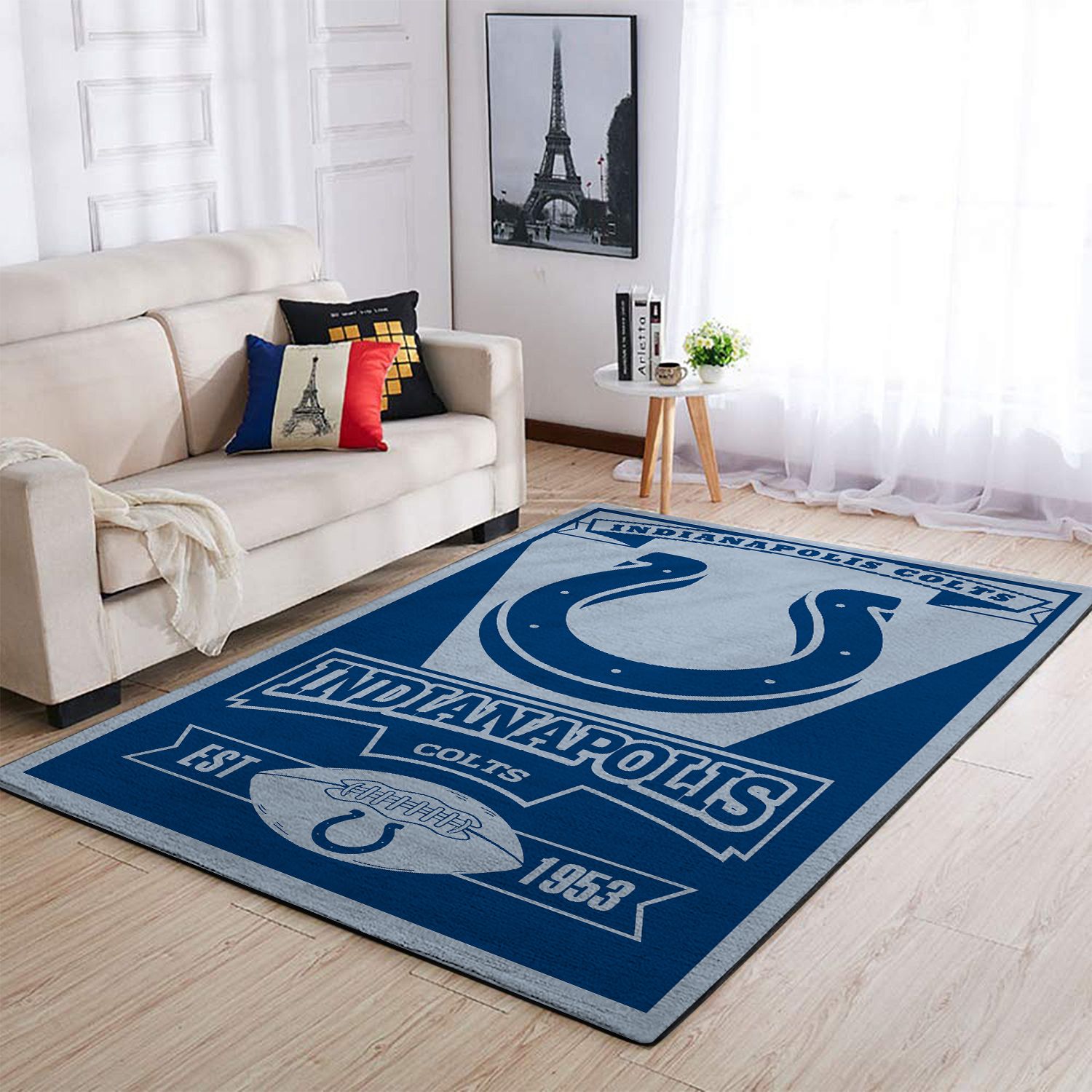 Indianapolis Colts Edition Carpet & Area Rug Living Room Rug Home Decor V2164