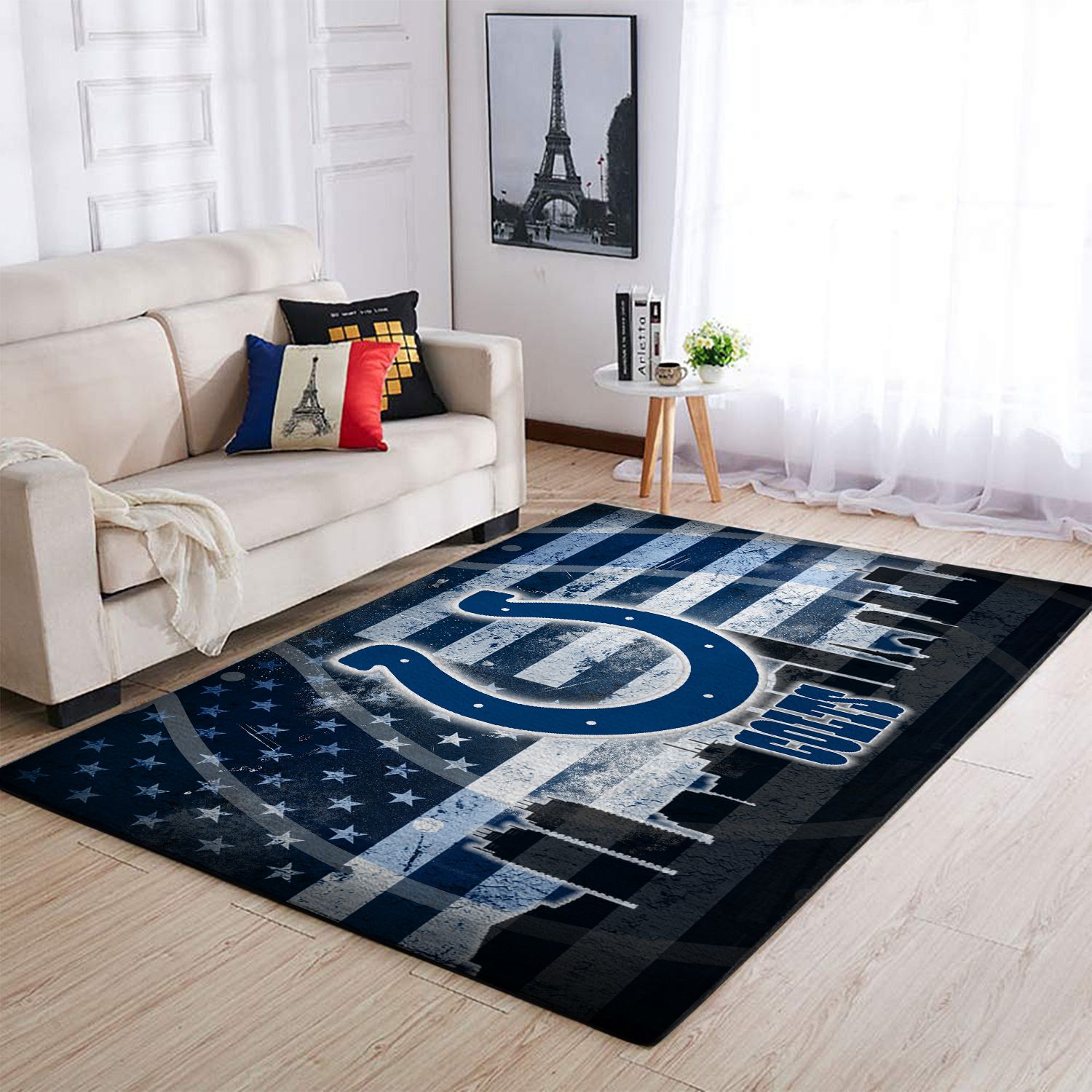 Indianapolis Colts Edition Carpet & Area Rug Living Room Rug Home Decor V358