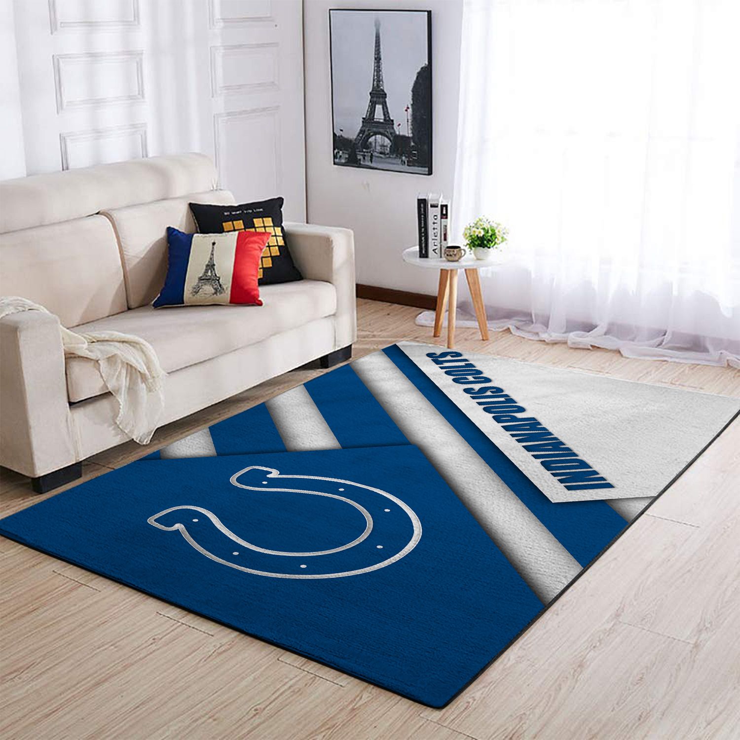 Indianapolis Colts Edition Carpet & Area Rug Living Room Rug Home Decor V832