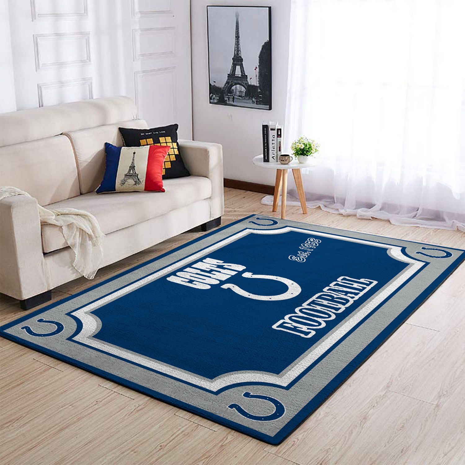 Indianapolis Colts Edition Carpet & Area Rug Living Room Rug Home Decor V1257