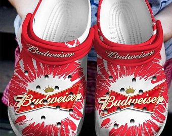 Budweiser Crocs Crocband Clog Clog Comfortable For Mens And Womens Classic Clog Water Shoes Comfortable Us1.9 0309 Enta10