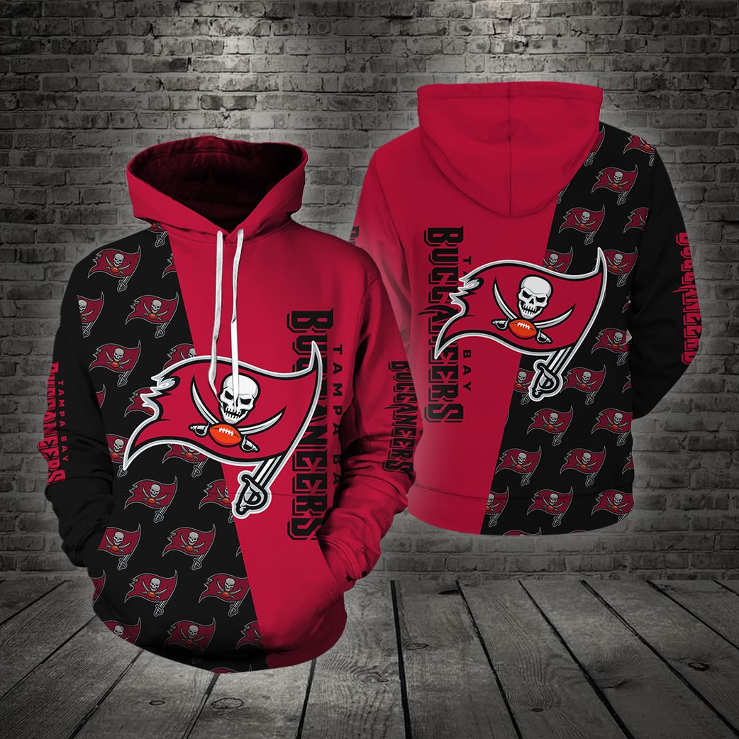 Football Hoodie – Tampa Bay Buccaneers Logo Design Hoodies For Men & Women