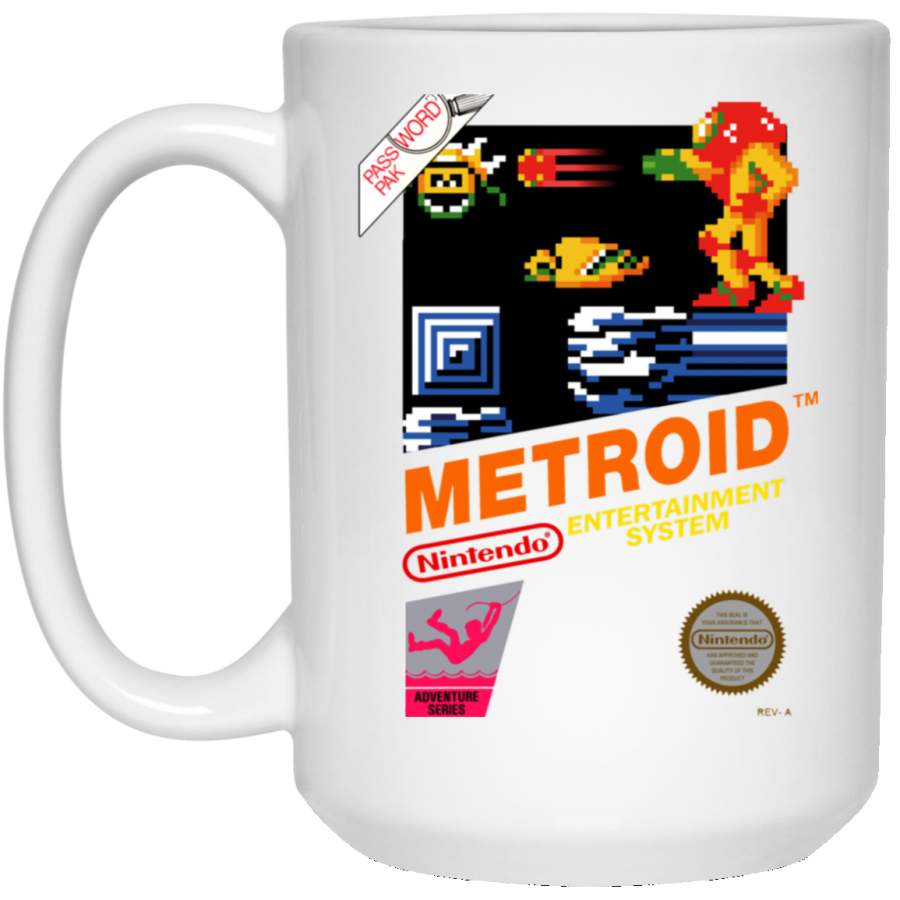 METROID White Mug