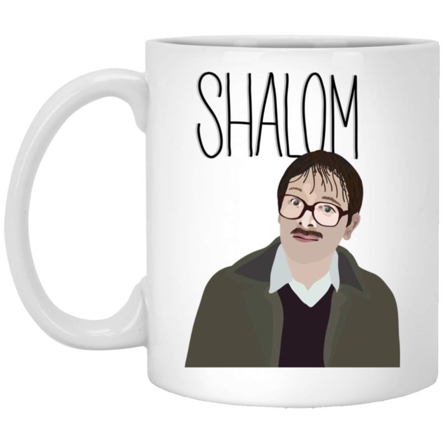 Jim Friday Night Dinner Shalom Jackie White Mug