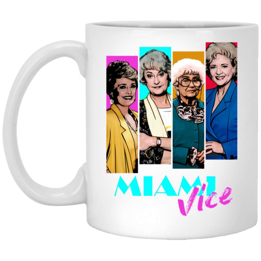 Miami Vice Classic White Mug