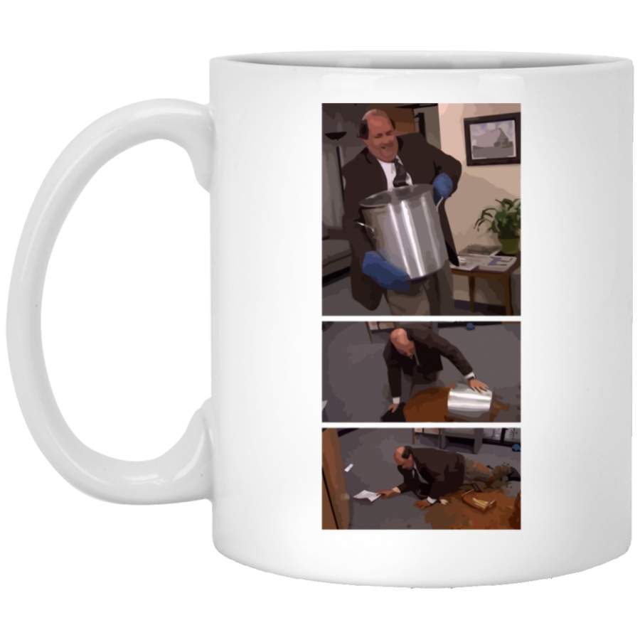 Kevins Chili VNeck White Mug