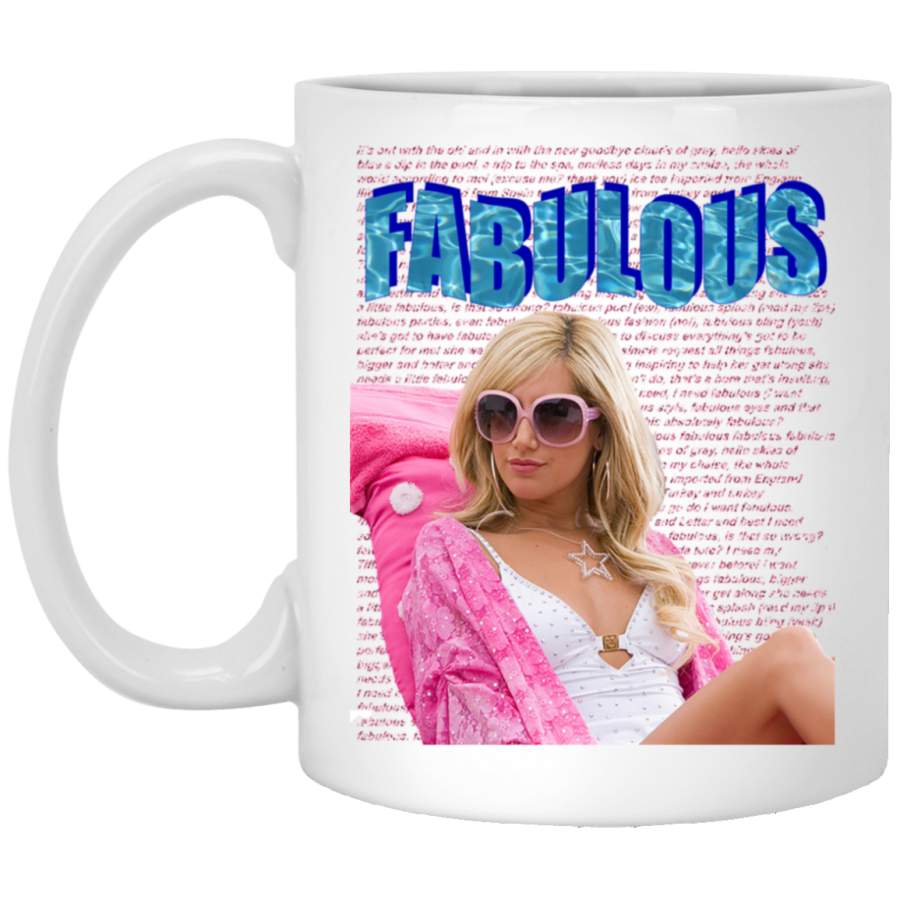 High School Musical Sharpay Fabulous Classic White Mug