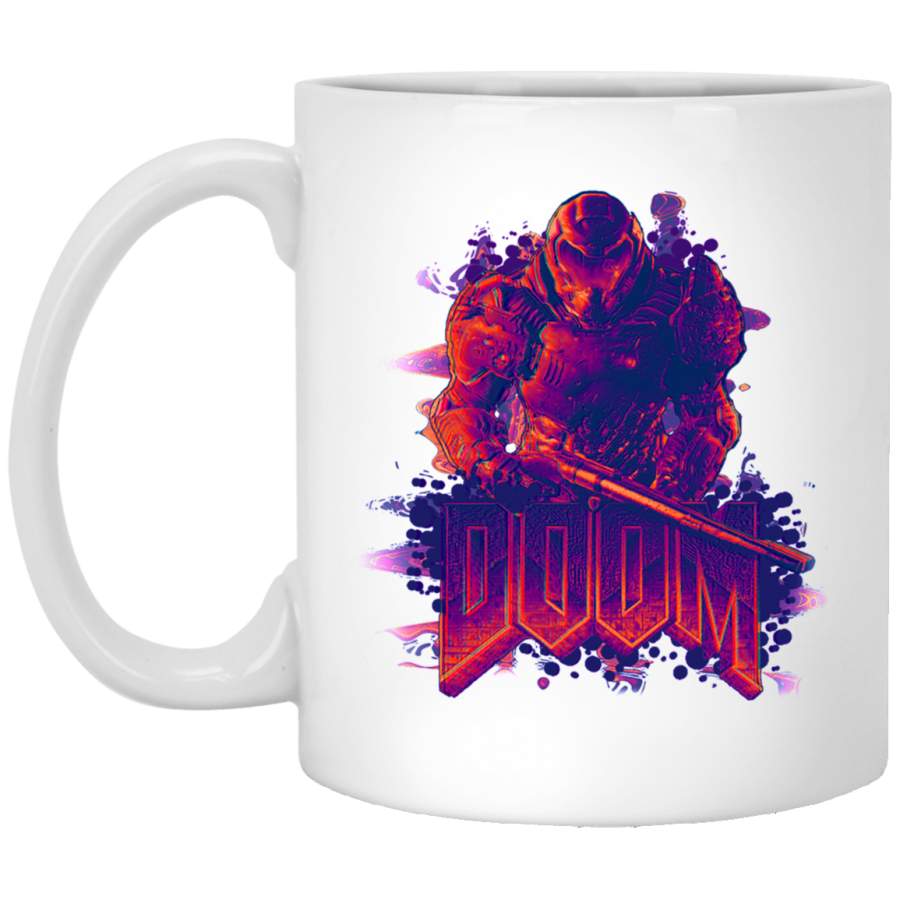 DOOMGUY DESIGN Classic White Mug