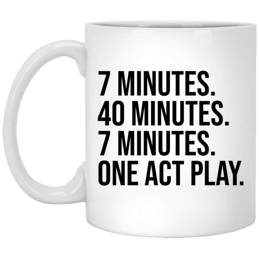 OAP Times VNeck White Mug