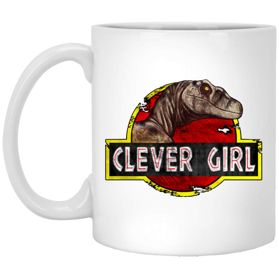 Clever Girl White Mug