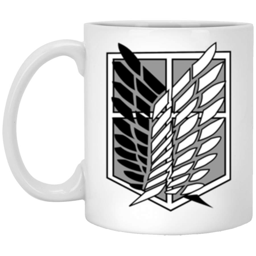 Attack on Titan logo Classic White Mug