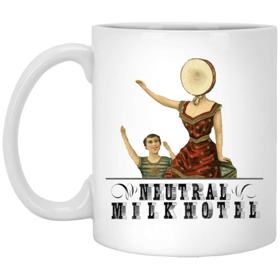 Neutral Milk Hotel In the Aeroplane Over the Sea White Mug