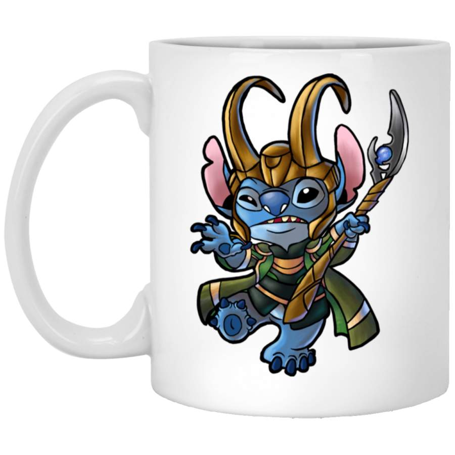 God of Mischief Baseball ? Sleeve White Mug