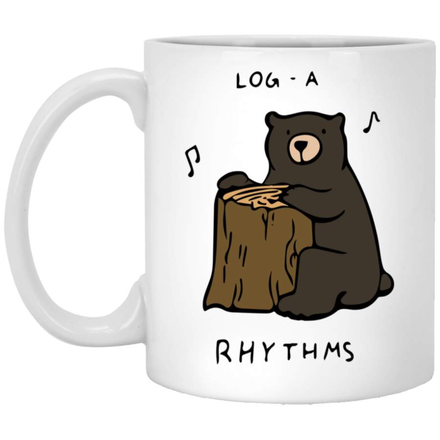 LogaRhythms Triblend White Mug