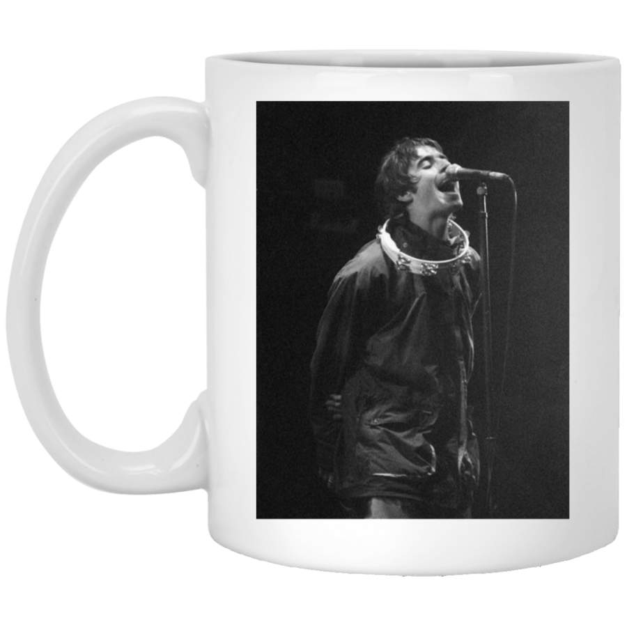 Liam Gallagher Print Classic White Mug