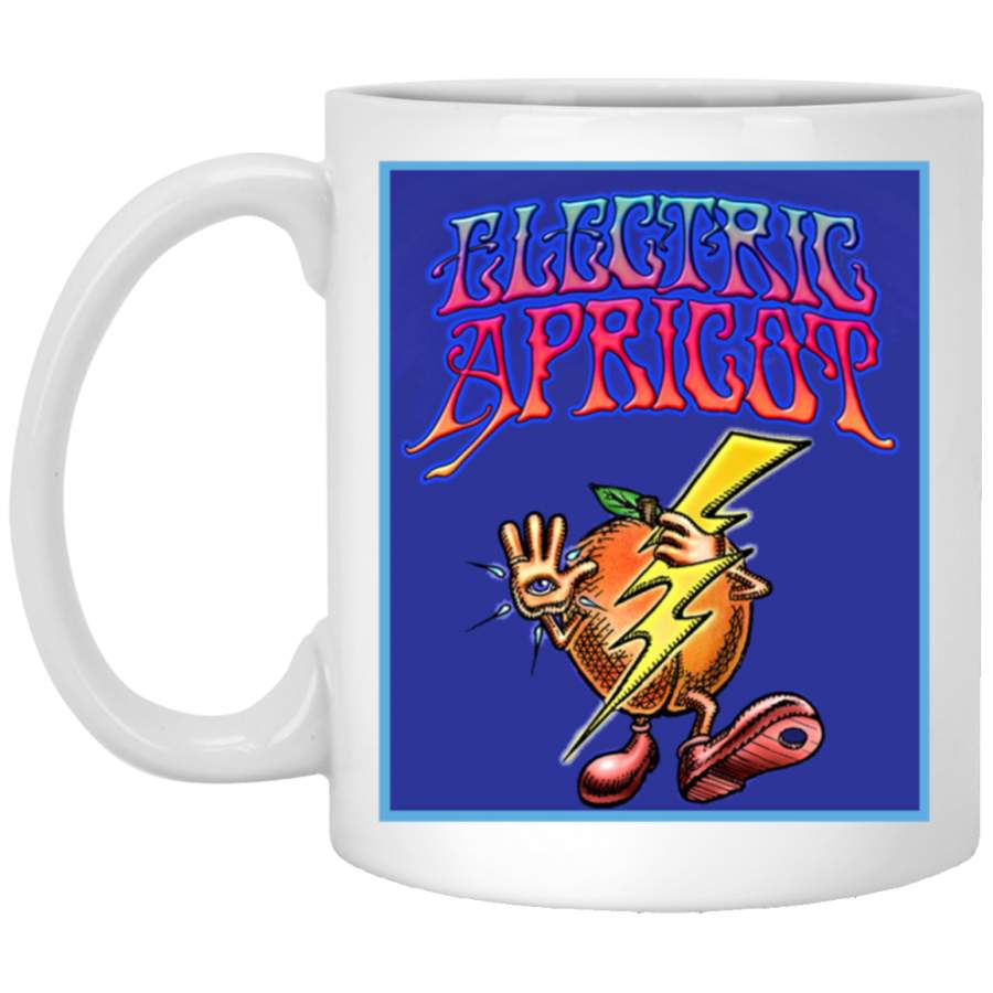 Electric Apricot Classic White Mug