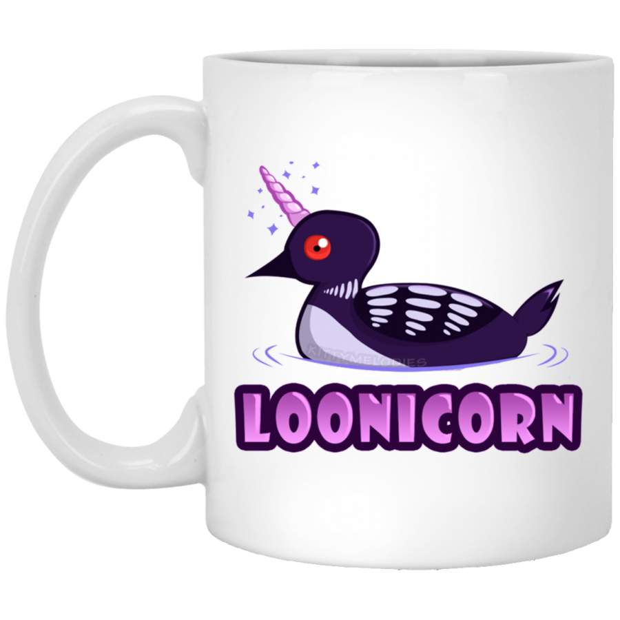 Loonicorn White Mug