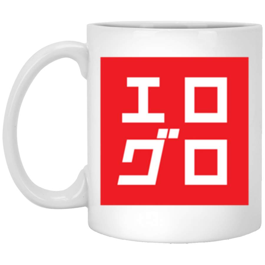 Ero Guro Katakana (Uniqlo Reference) Classic White Mug