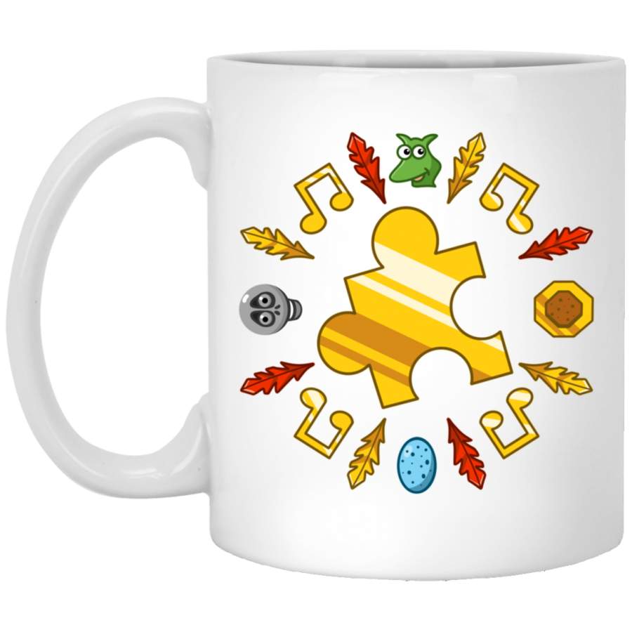 Banjo Kazooie Collectables White Mug