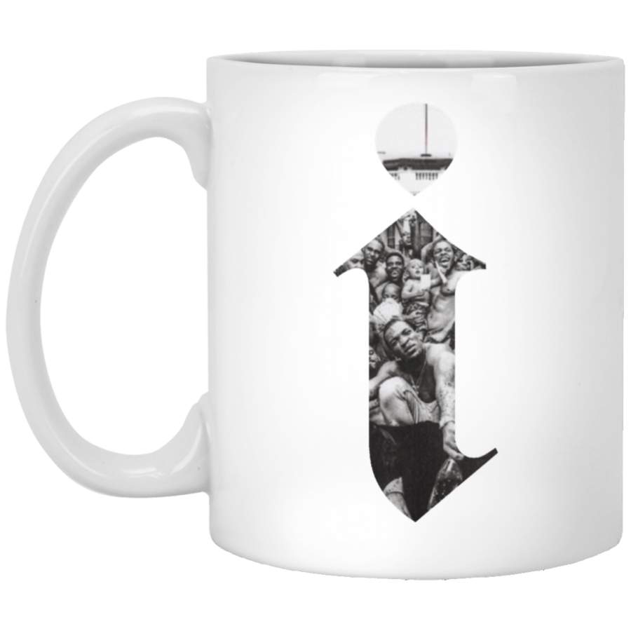 Kendrick Lamar i To Pimp A Butterfly Art White Mug