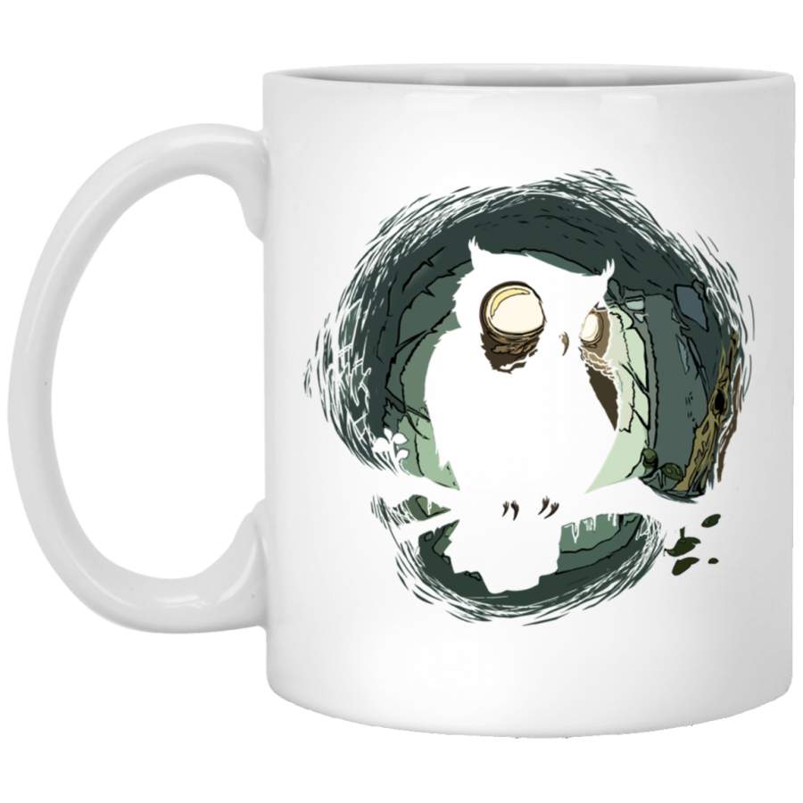 NIGHT OWL White Mug