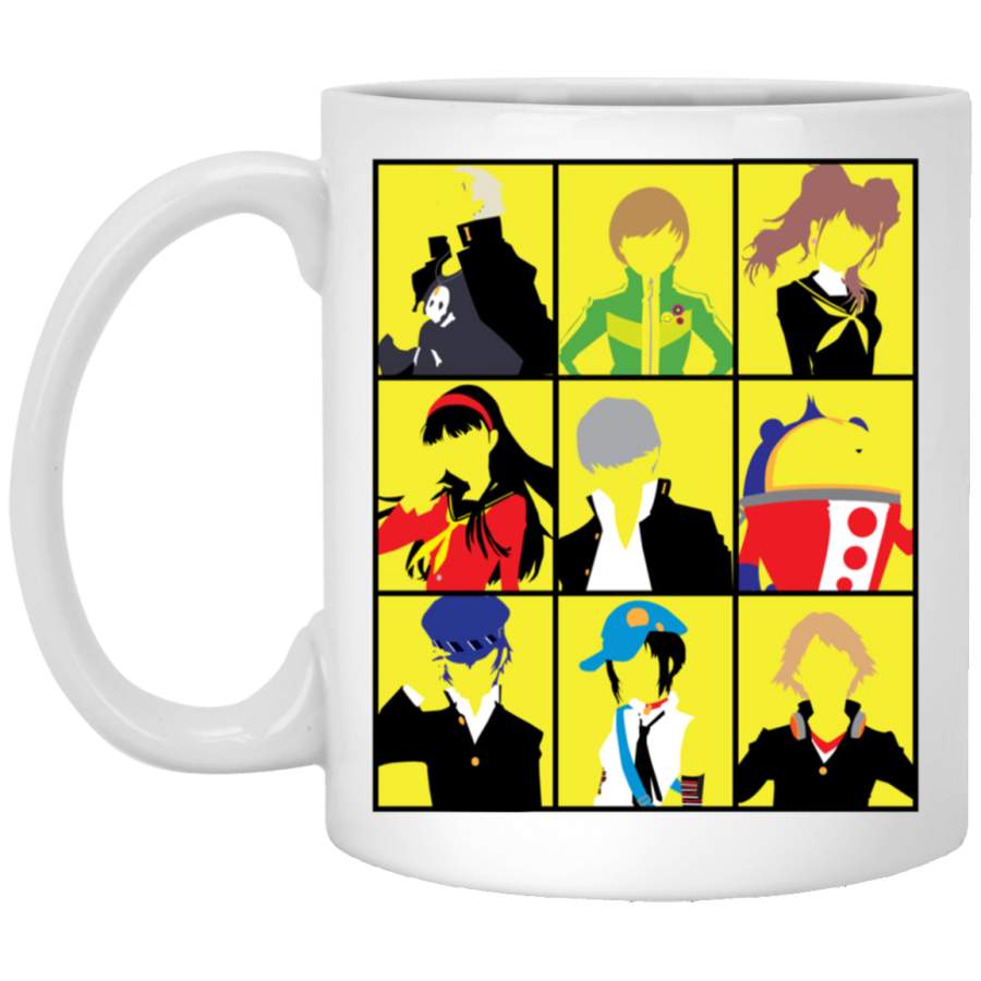 P4sona White Mug