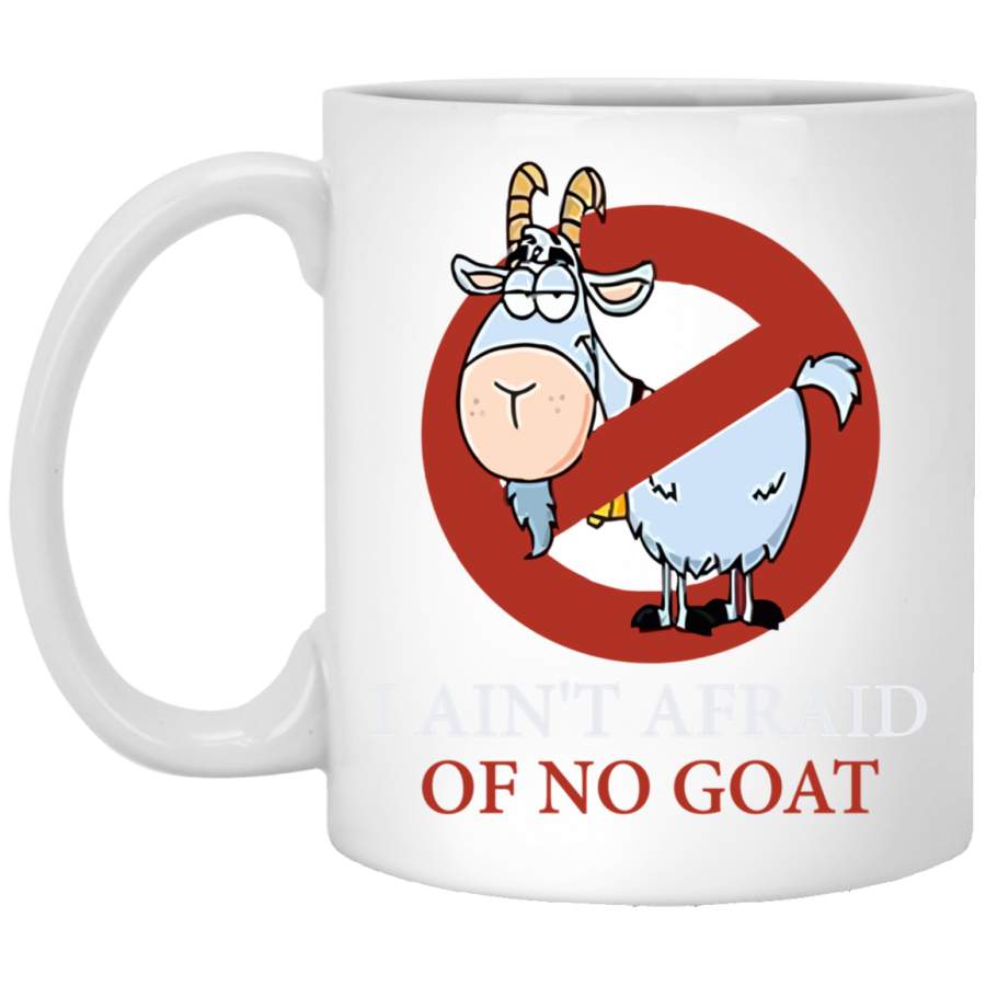 Bill murray cubs I Aint Afraid Of No Goat s White Mug