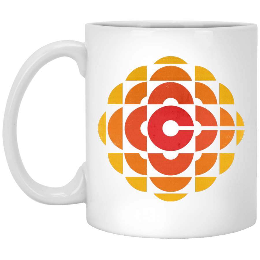 Classic CBC 1974 Logo Premium White Mug