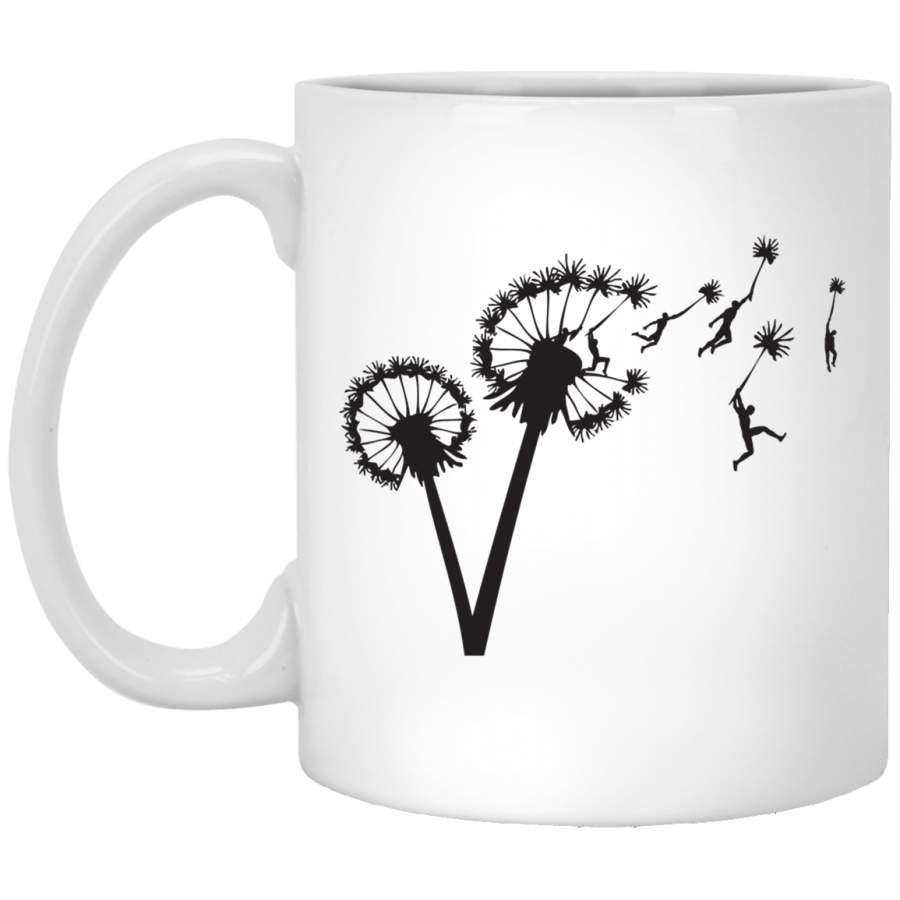 Dandylion People Flight White Mug