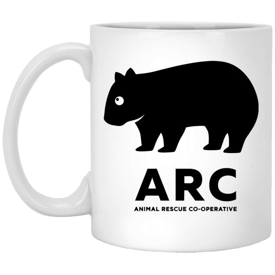 ARC Wombat gear – Animal Rescue Co-operative White Mug