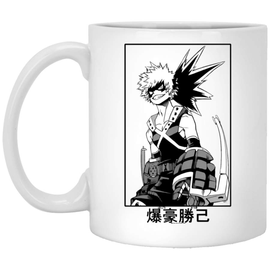 Katsuki Bakugo Classic White Mug