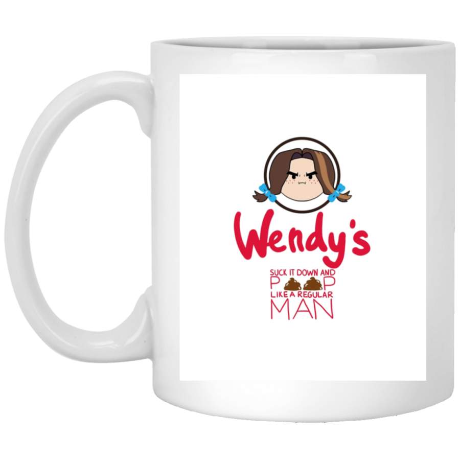 Game Grumps Wendy&x27;s Graphic White Mug