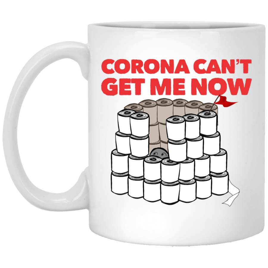 Corona can??t catch me now Classic White Mug