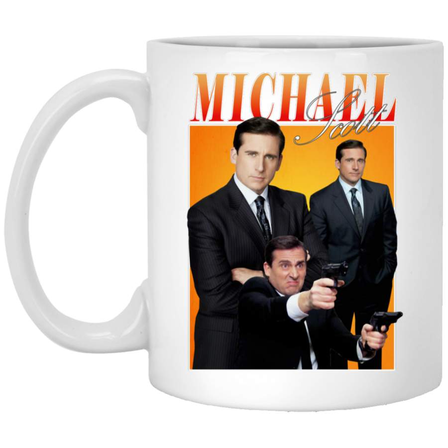 Michael Scott Homage Classic White Mug