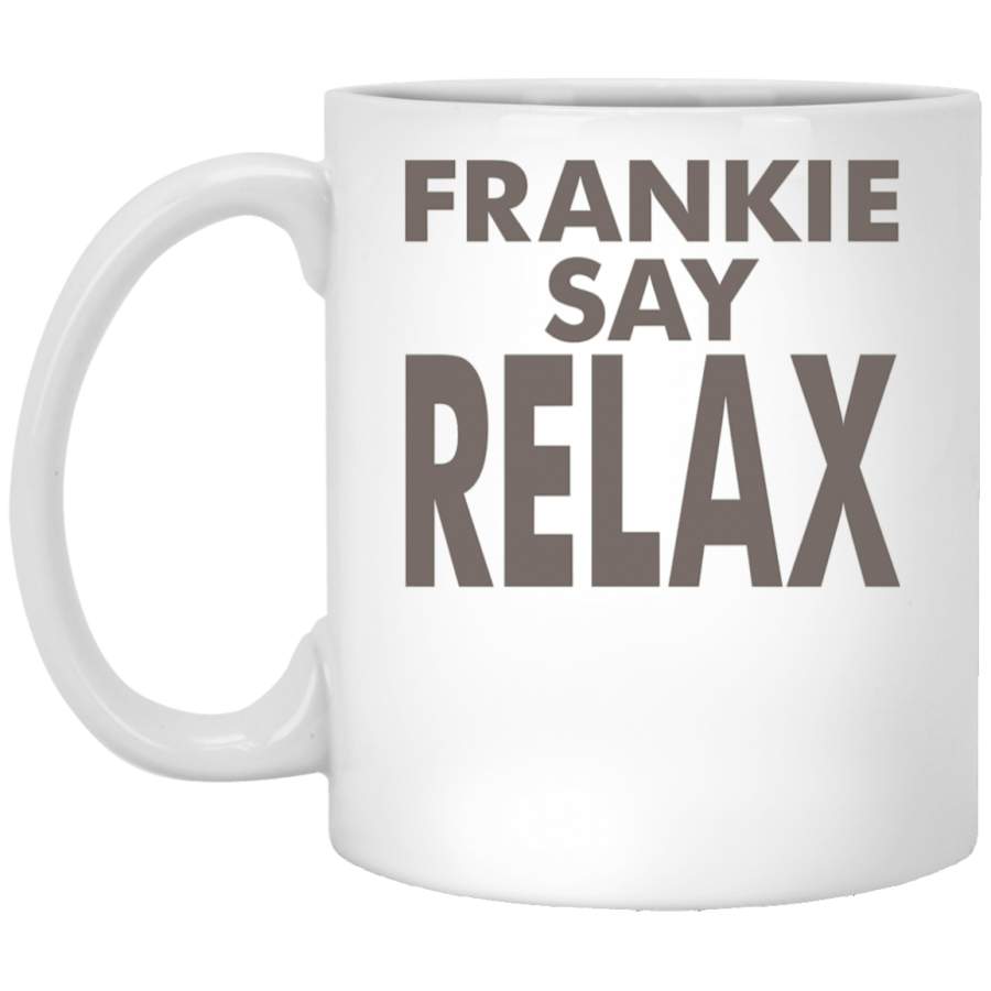 FRANKIE SAY RELAX White Mug