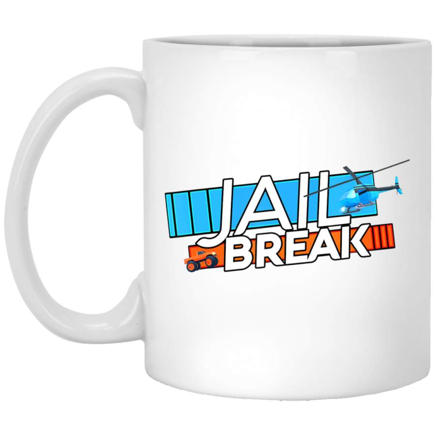 Jailbreak Getaway White Mug