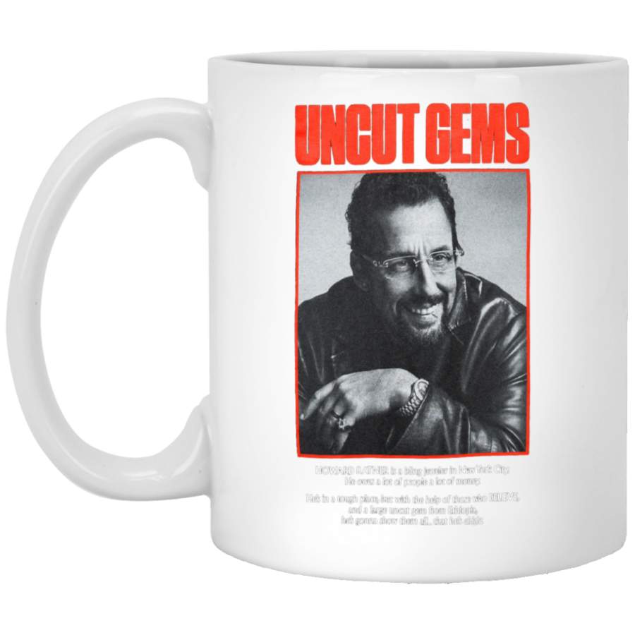 not UNCUT GEMS White Mug