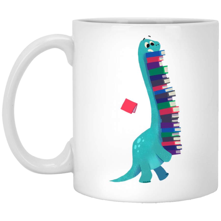 BOOK DINOSAURS 01 Classic White Mug