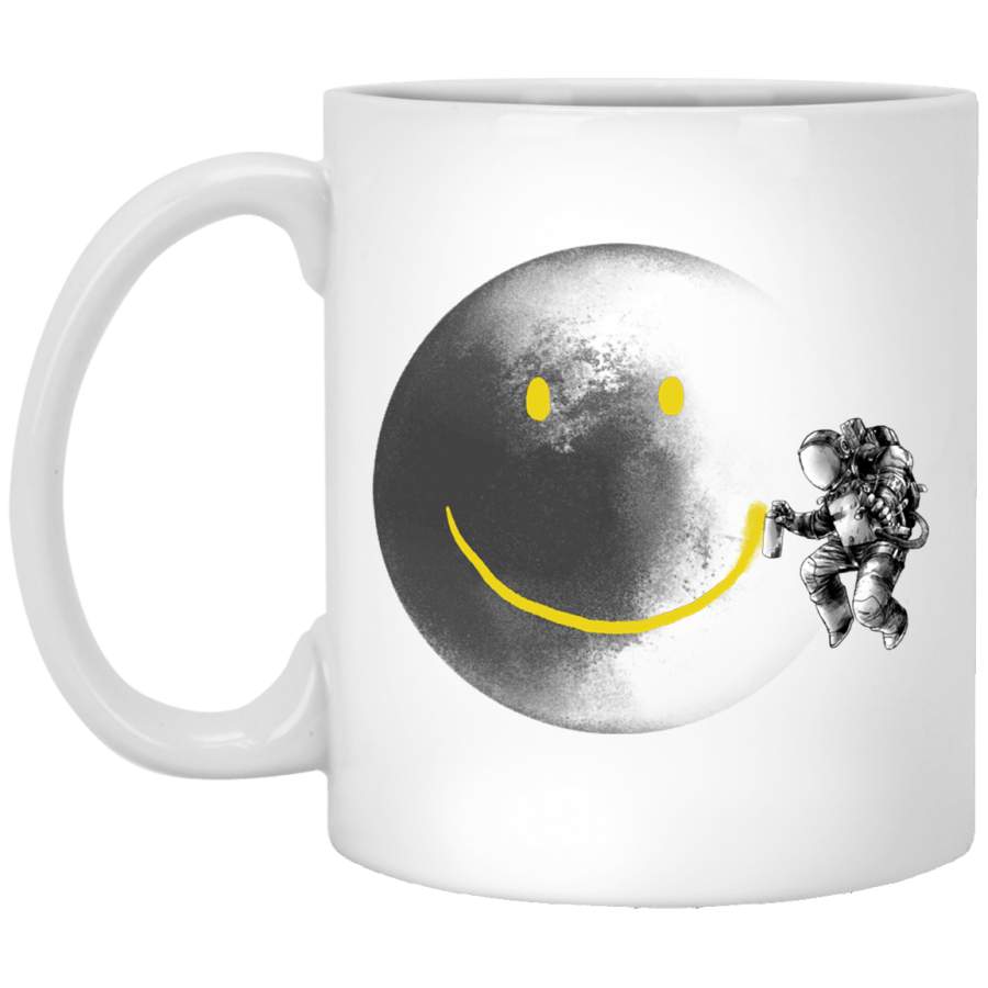 Make a Smile Classic White Mug