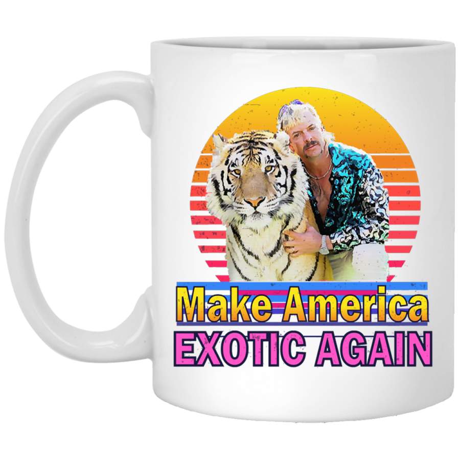 Joe Exotic Classic White Mug