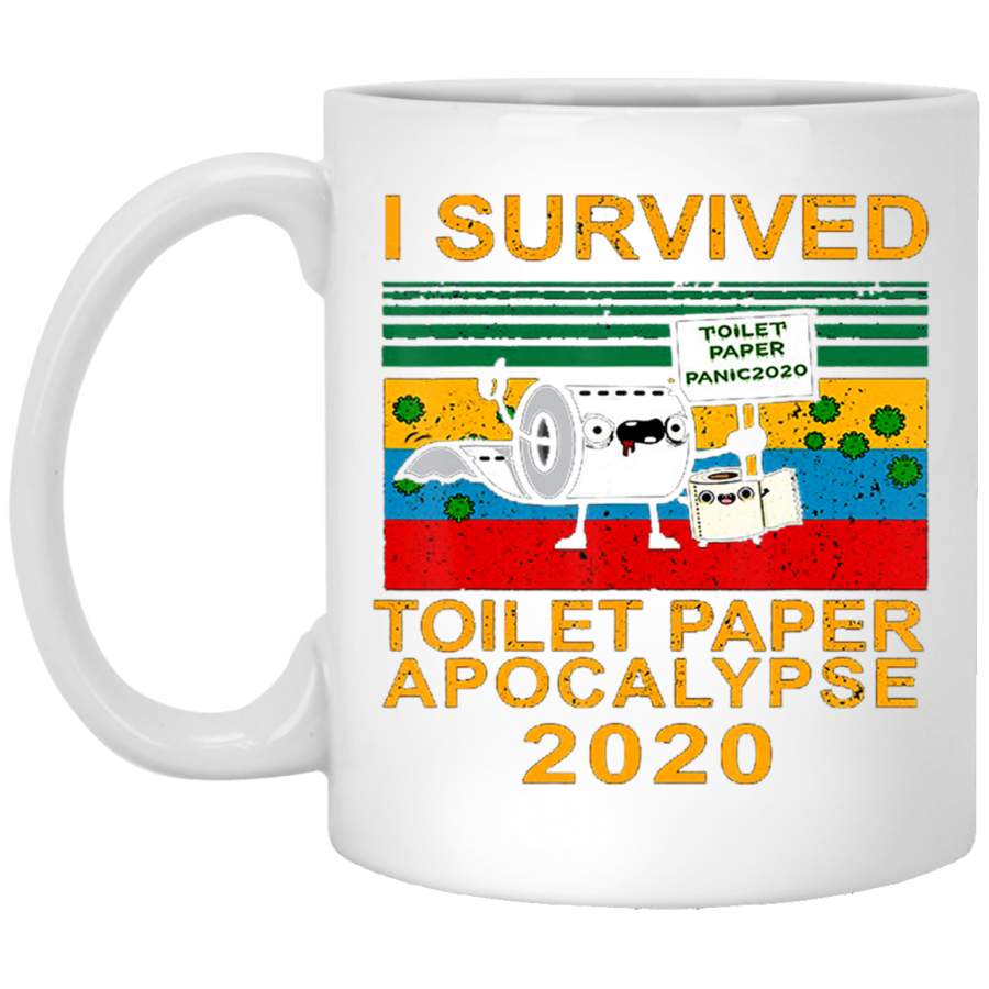 I survived The Toilet Paper Crisis of 2020 Funny White Mug