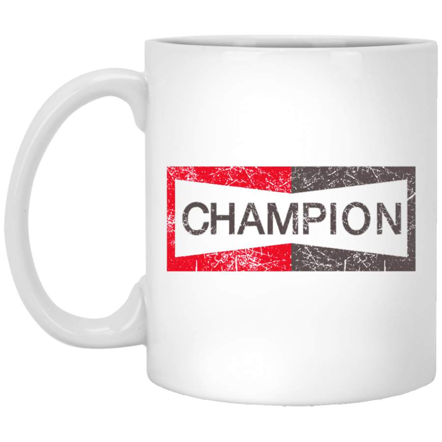 champion vintage brad pitt s White Mug