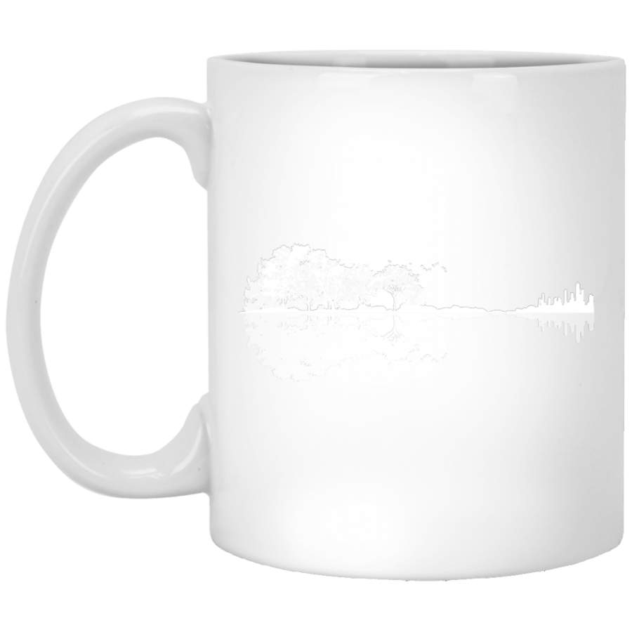 Nature Guitar Classic White Mug