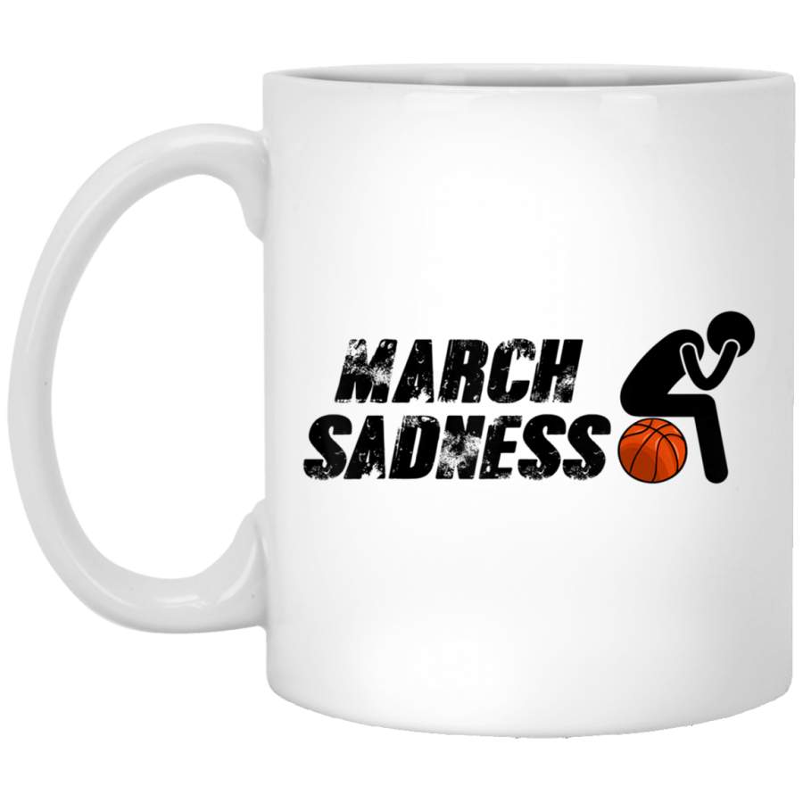 March Sadness White Mug