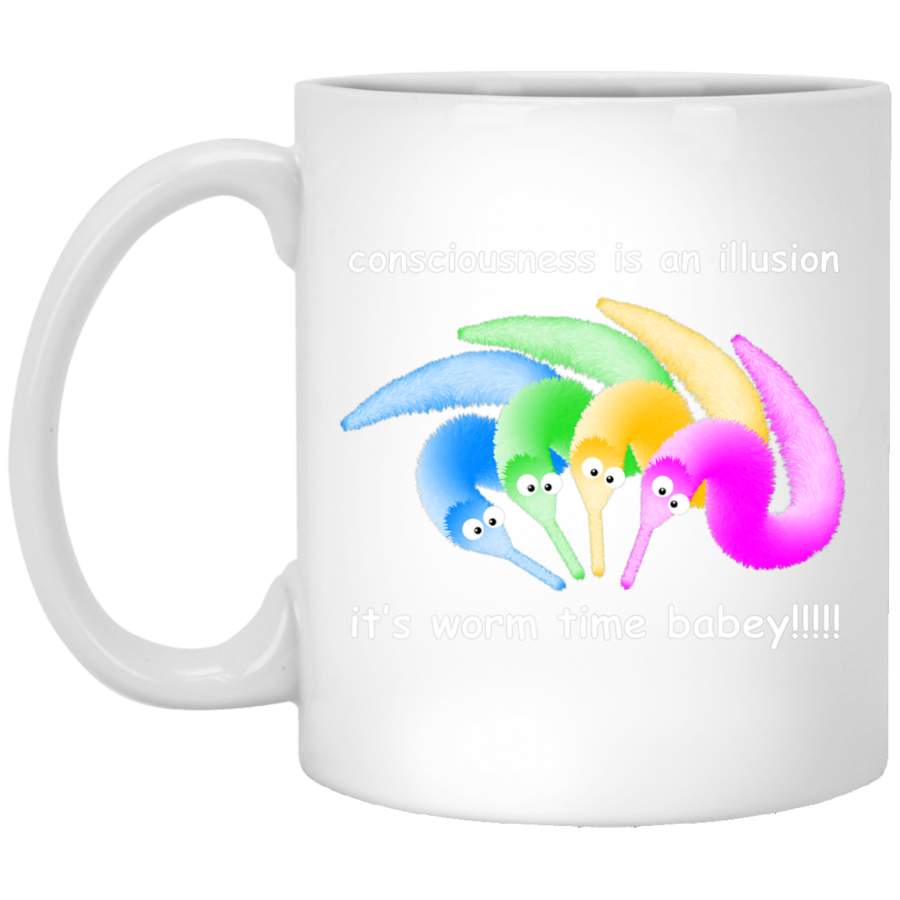 Death is Inevitable , Magic Worm on a String Meme White Mug