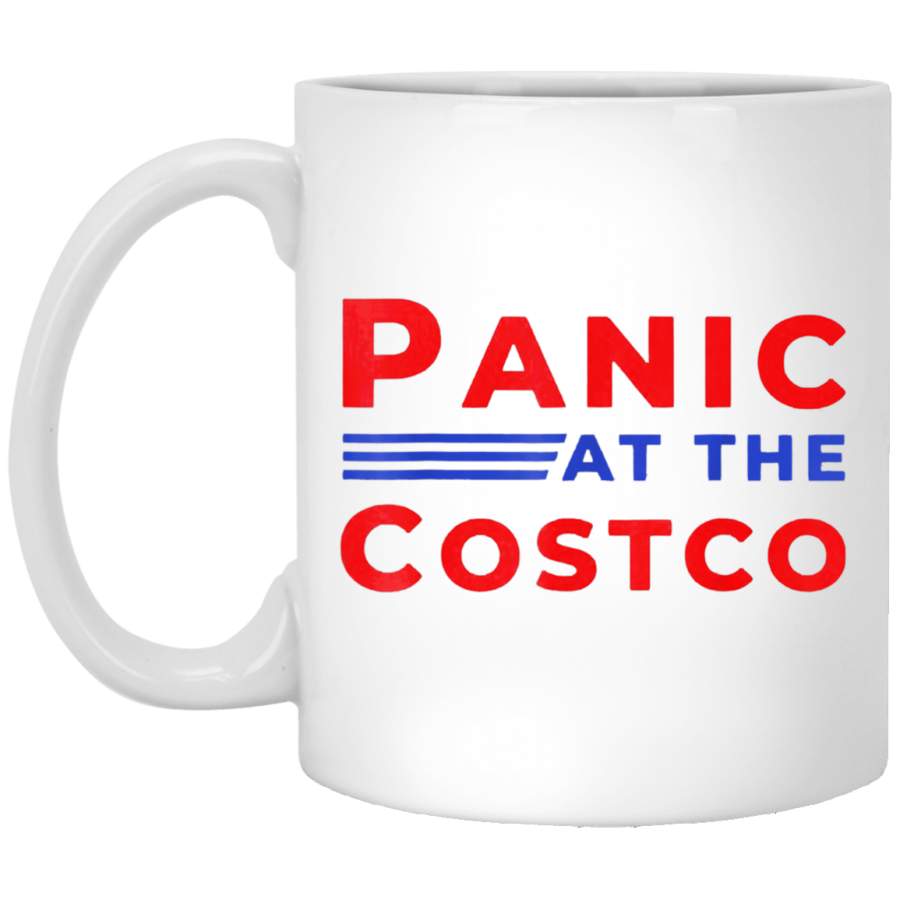 PANIC-AT THE-COSTCO Tee White Mug